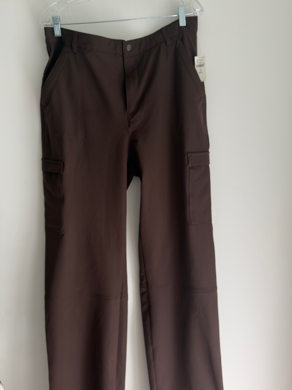 Old Navy Brown Wide-Leg Cargo Pants - Picture 2 of 6